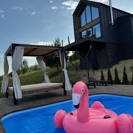 Sky Space в горах з теплим басейном * Slavske