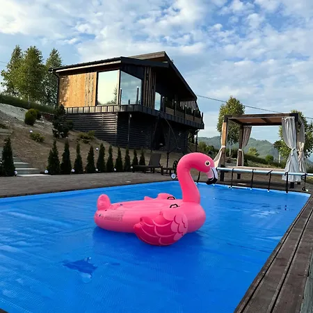 Sky Space в горах з теплим басейном Slavske