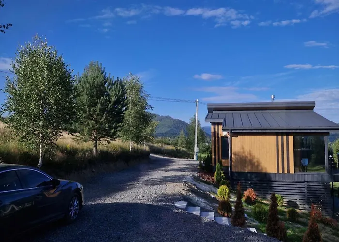 Sky Space в горах з теплим басейном Chalet Slavsko